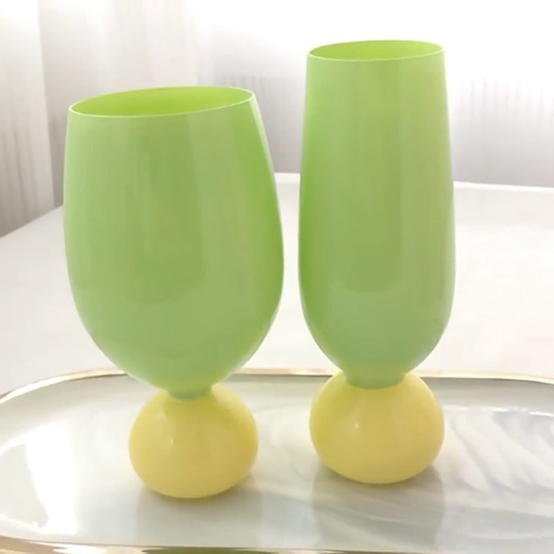 Pastel Cocktail Glasses