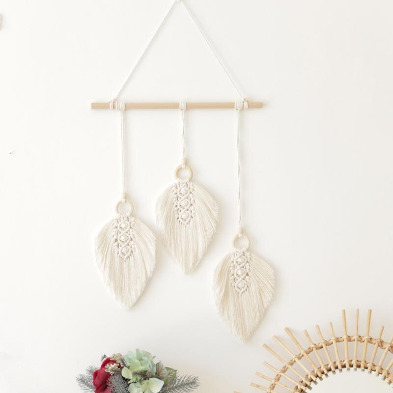 Feather Macrame Wall Hanging