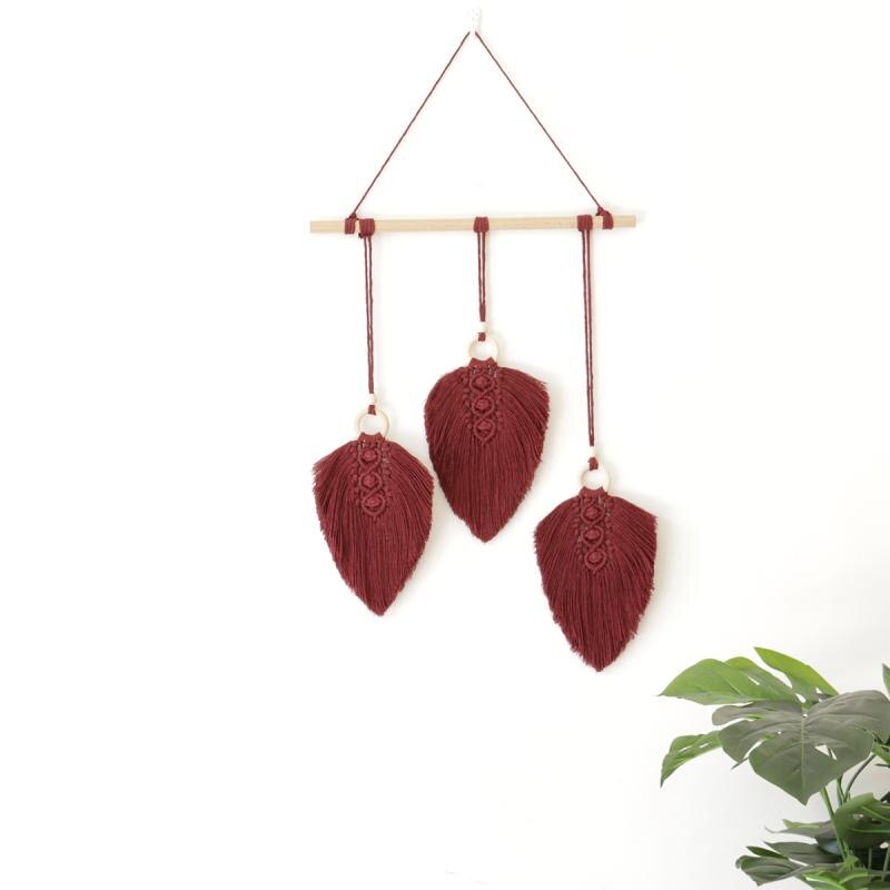 Feather Macrame Wall Hanging